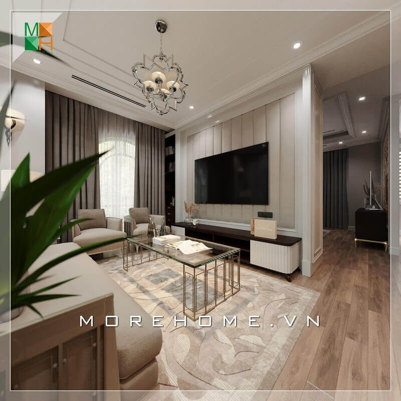 Chiêm ngưỡng mẫu phòng khách chung cư, nhà phố đẹp, tân cổ điển hiện đại đang là xu thế lựa chọn của nhiều gia đình. Thiết kế phòng khách biệt thự