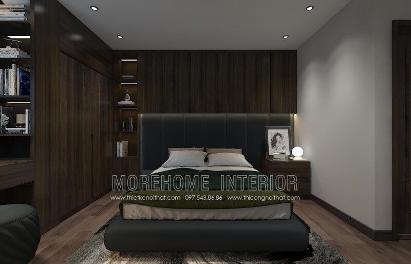 Thiết kế nội thất giường ngủ cho chung cư hiện đại đầy ấn tượng